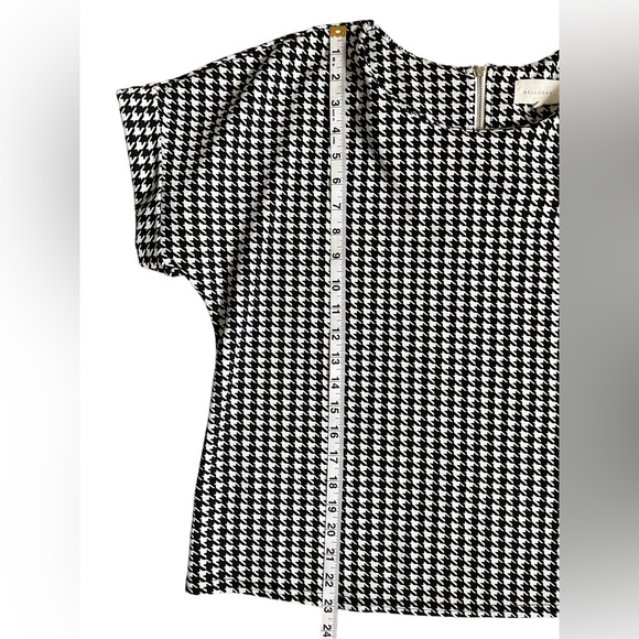 Melloday Houndstooth Blouse - Picture 12 of 12